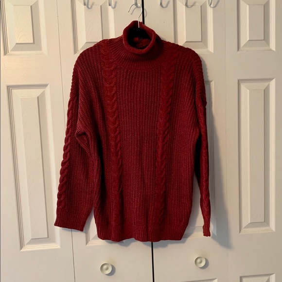 Derek Heart Cable knit sweater (2X) - Picture 3 of 7